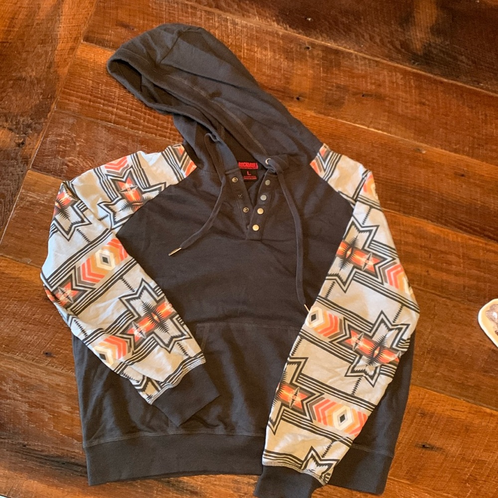 Rock & Roll Denim womens hoodie